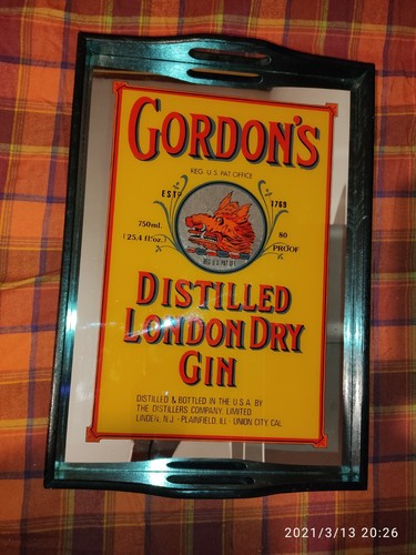 Plateau miroir gordon - miroir, gordon's